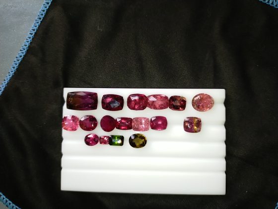 17 Unheated Tourmaline - Cushion - 46.05 ct - COR authenticated