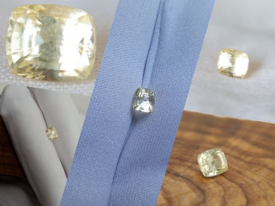 Yellow Sapphire - Rectangular - 1.62 ct - COR authenticated