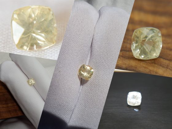 Yellow Sapphire - Cushion - 1.61 ct - COR authenticated