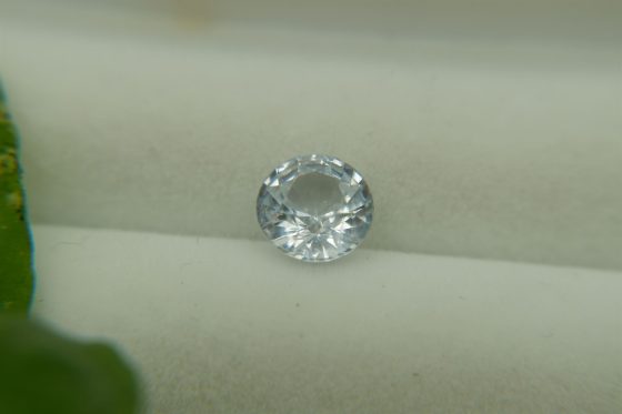 Vivid Pastel Blue Sapphire - Round - 1.65 ct - COR authenticated