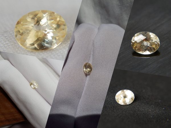 Pastel Yellow Sapphire - Oval - 0.85 ct - COR authenticated