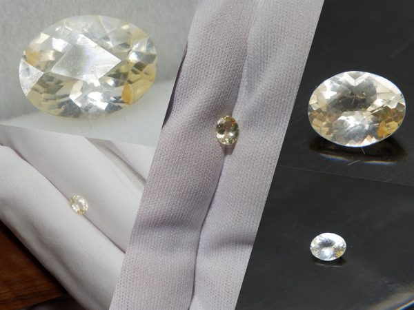 Pastel Lemon-Yellow Sapphire - Oval - 0.65 ct