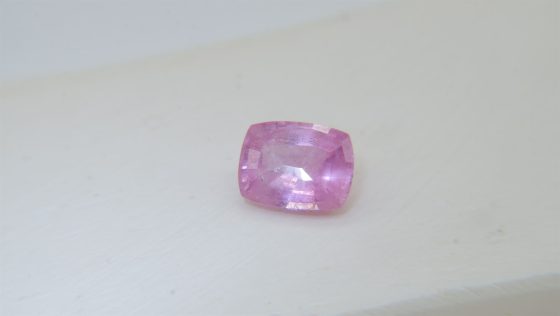 Vivid Pink Sapphire - Rectangular - 2.07 ct - COR authenticated