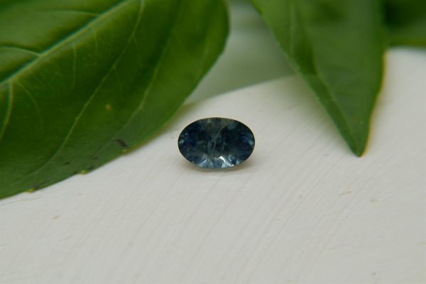 Greenish-Blue Sapphire - Oval - 1.05 ct