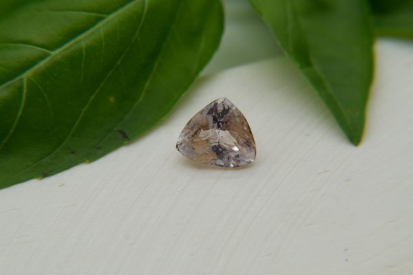 Pastel Bronze Sapphire - Triangular - 2.20 ct