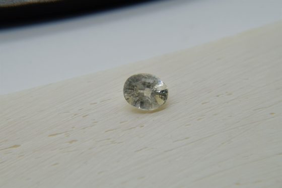 Pastel Yellow Sapphire - Oval - 1.25 ct