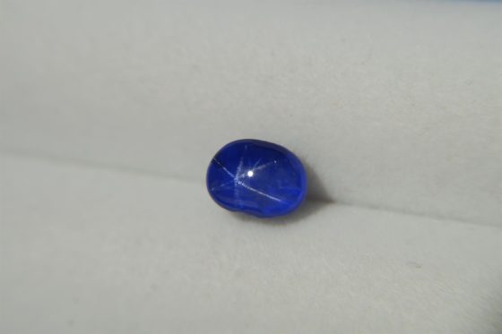 Cornflower Blue Star Sapphire - Cabochon - 2.98 ct - CSL certified