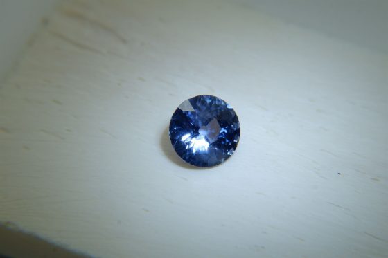 Pastel Blue Sapphire - Round - 1.35 ct