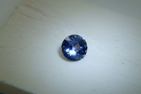 Pastel Blue Sapphire - Round - 1.35 ct