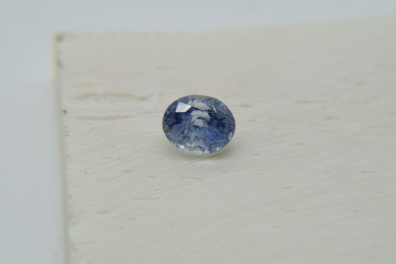 Neon Pastel Blue Sapphire - Oval - 1.60 ct