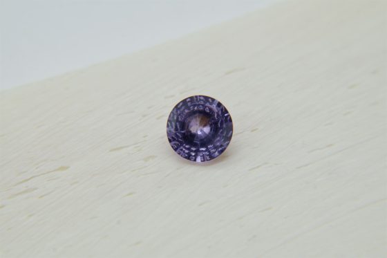 Vivid Violet Sapphire - Round - 1.05 ct