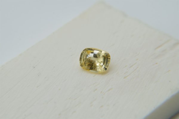 Premium: Vivid Lemon Yellow Sapphire - Rectangular - 1.20 ct