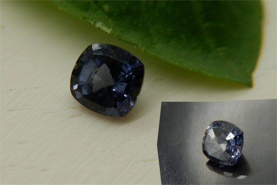 Cobalt Blue Ceylon Spinel - Cushion - 1.25 ct - COR authenticated