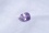 Violet Sapphire, unheated, premium cut, GIA certified 2.03 ct