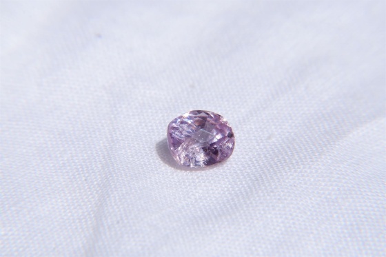 Violet Sapphire, unheated, GIA certified 1.12 ct