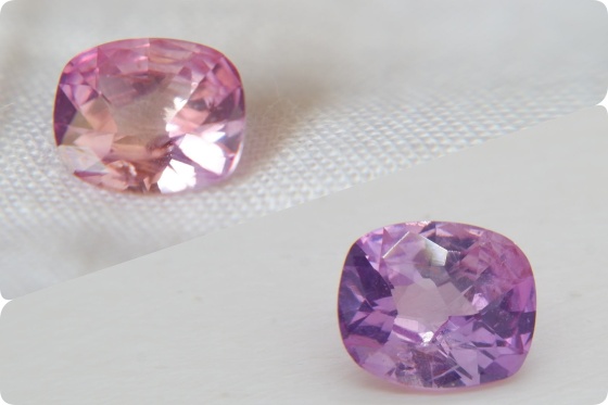 Pastel padparadscha-like premium Sapphire 1.44 ct