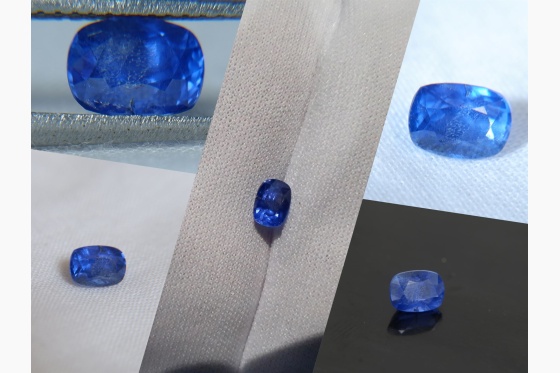 Vivid Cornflower Blue Sapphire, unheated, GIA certified 1.13 ct