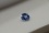 Velvet Blue Sapphire, unheated, handcrafted cut 1.15 ct