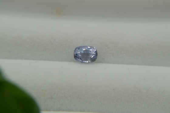 Vivid Pastel Blue Sapphire, handcrafted cut 1.15 ct