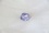 Pastel Smoky Blue Violet colorchange Sapphire 1.36 ct