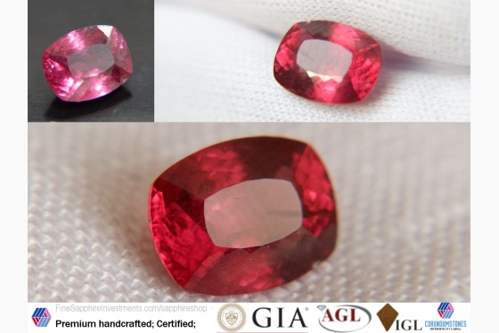 Tourmaline, untreated, raspberry Pink 2.40 ct