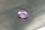 Violet Pink Sapphire, handcrafted cut 1 ct