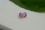 Pastel violetish Pink Sapphire, design cut 1.15 ct