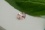 Pastel orangish Pink Sapphire, design cut 1.25 ct