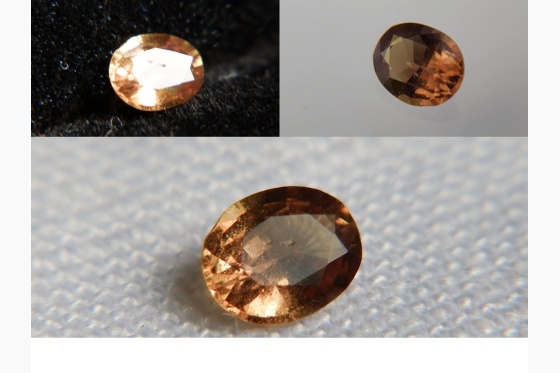 yellow Sapphire, unheated, GIA certified 0.44 ct