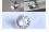 crisp white Sapphire, unheated, GIA certified 0.61 ct