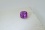 Vivid orangish-Violet Sapphire 1.20 ct