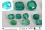 Emerald Lot, grass-green, premium cut 5.45 ct