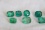 Emerald Lot, grass-green, premium cut 5.45 ct