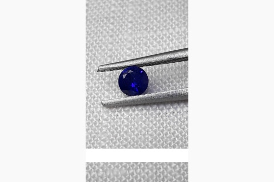 vivid Royal Blue Sapphire, GIA certified 0.27 ct