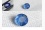 vivid Cornflower Blue Sapphire, GIA certified 0.63 ct