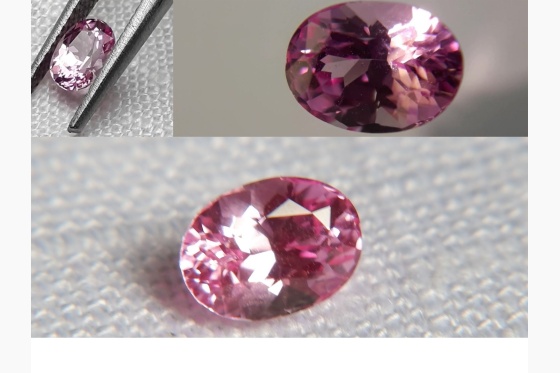 Genuine vivid pink Sapphire| GIA 0.74 ct