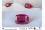 Rubellite, unheated, raspberry red/purplish 1.42 ct