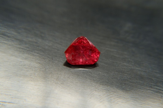 RARE: Neon Red Mahenge Spinel, handcraft cut 1.45 ct