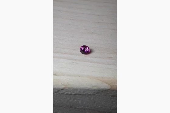 Sapphire Purple, unheated, GIA certified 0.25 ct