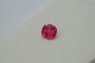 RARE: Neon Hot Pink Mahenge Spinel, designer cut 1.08 ct