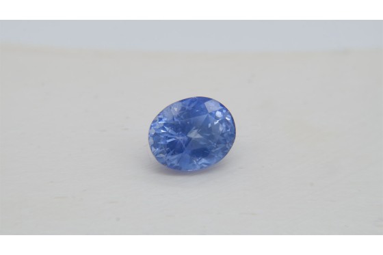 Vivid blue Sapphire - Oval - 3.16 ct. - AGL