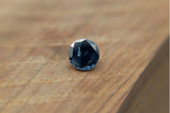 Peacock Blue Sapphire - Round - 1.65 ct. - COR