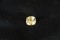 Strong Yellow handcrafted Sapphire - Cushion - 0.96 ct. - COR