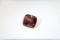 Vivid orangish-Pink Tourmaline - Cushion - 1 ct. - COR