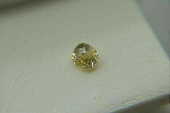 Vivid Yellow Sapphire - Cushion - 1.45 ct. - COR