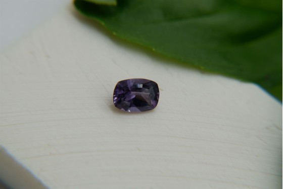 Vivid Violet Sapphire - Rectangular - 0.7 ct. - COR