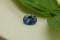 Vivid cornflower blue-white Sapphire - Oval - 1.51 ct. - AGL