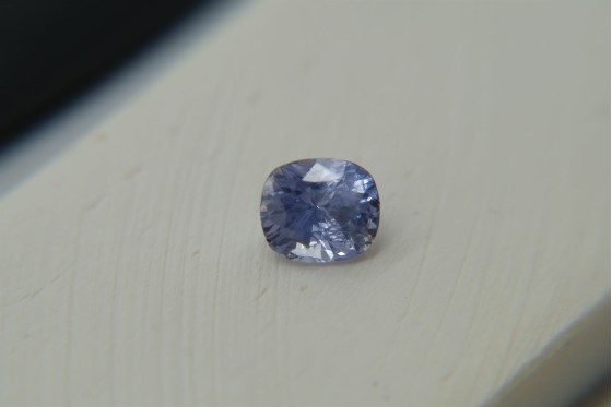 Neon Sky Blue Sapphire - Cushion - 1.85 ct. - COR