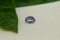 violetish-Blue Pastel Sapphire - Cushion - 0.6 ct. - COR