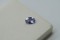 violetish-Blue Pastel Sapphire - Cushion - 0.6 ct. - COR